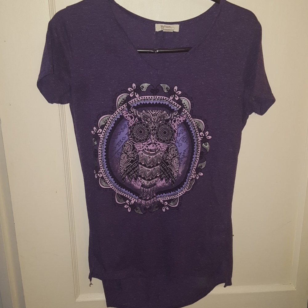 Purple owl